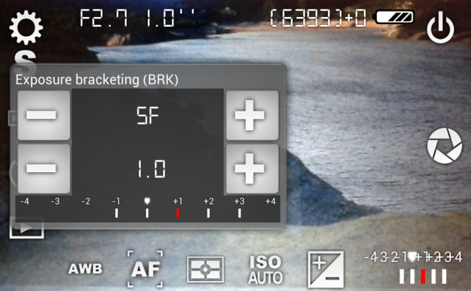 Ð¡amera FV-5 Focus Settings