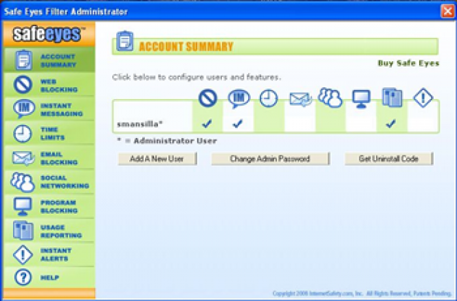 safe eyes internet filtering software