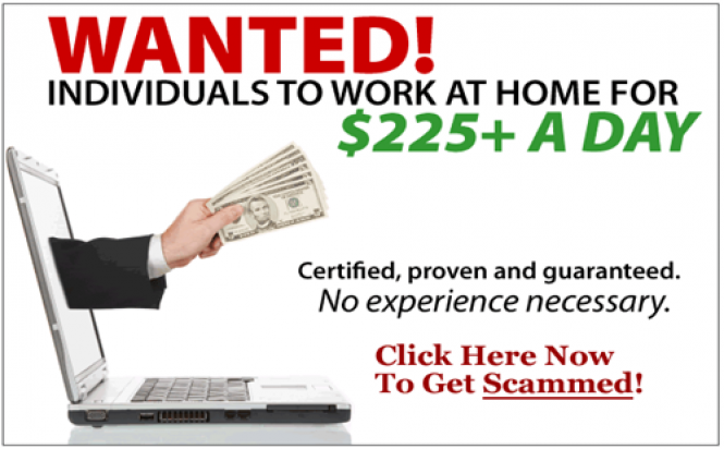 Work From Home Scam