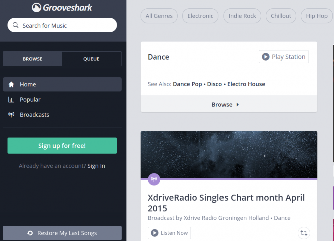 Grooveshark