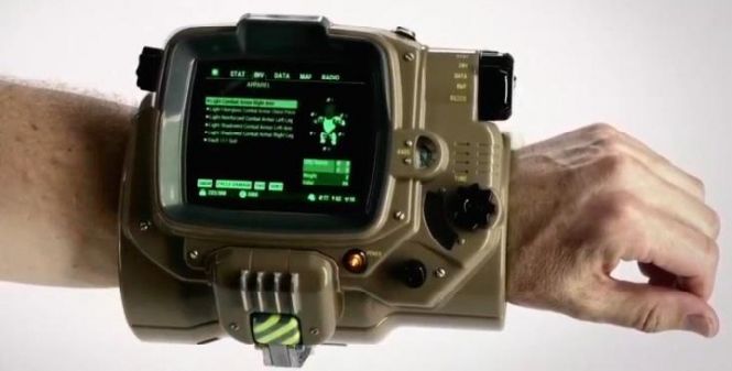 Real Pip-Boy can be paired with most of the smartphones