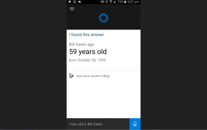 Cortana on Android