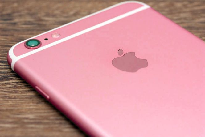 The rumored pink iPhone 6s