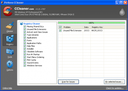 CCleaner Tool