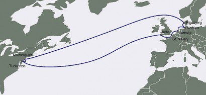 The Web Cable between the US and Europe