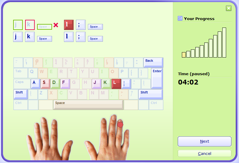 typing master online test speed