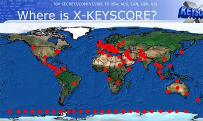 The Map of XKeyscore Servers