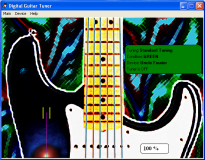 Digital Guitar Tuner First Start