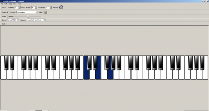 virtual midi piano keyboard setup