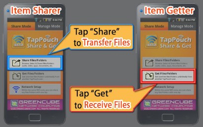 TapPouch WiFi File Transfer