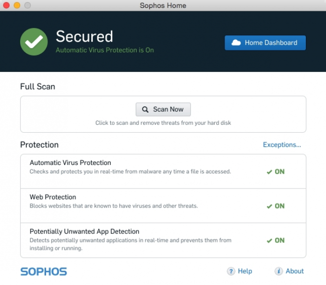 sophos home edition