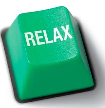 It would be nice if there really were a relax button